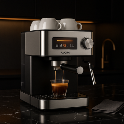 AVORO RITUAL Espresso Maker with Steamer