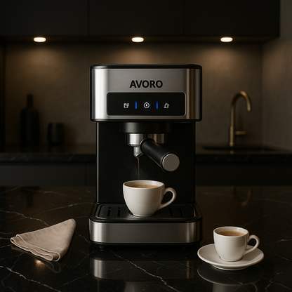 AVORO RITUAL Espresso Maker with Steamer