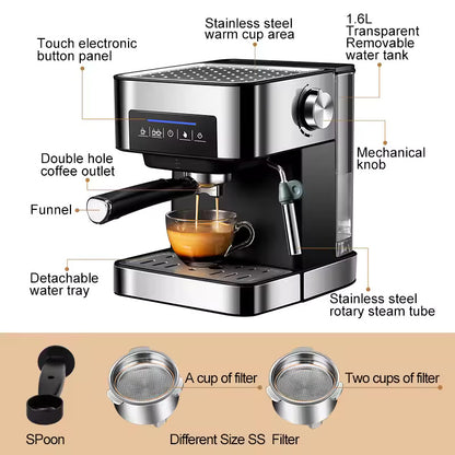 AVORO RITUAL Espresso Maker with Steamer