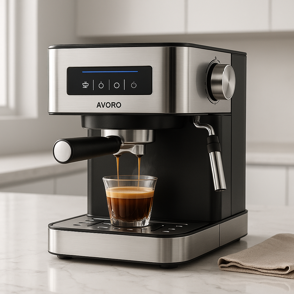 AVORO RITUAL Espresso Maker with Steamer